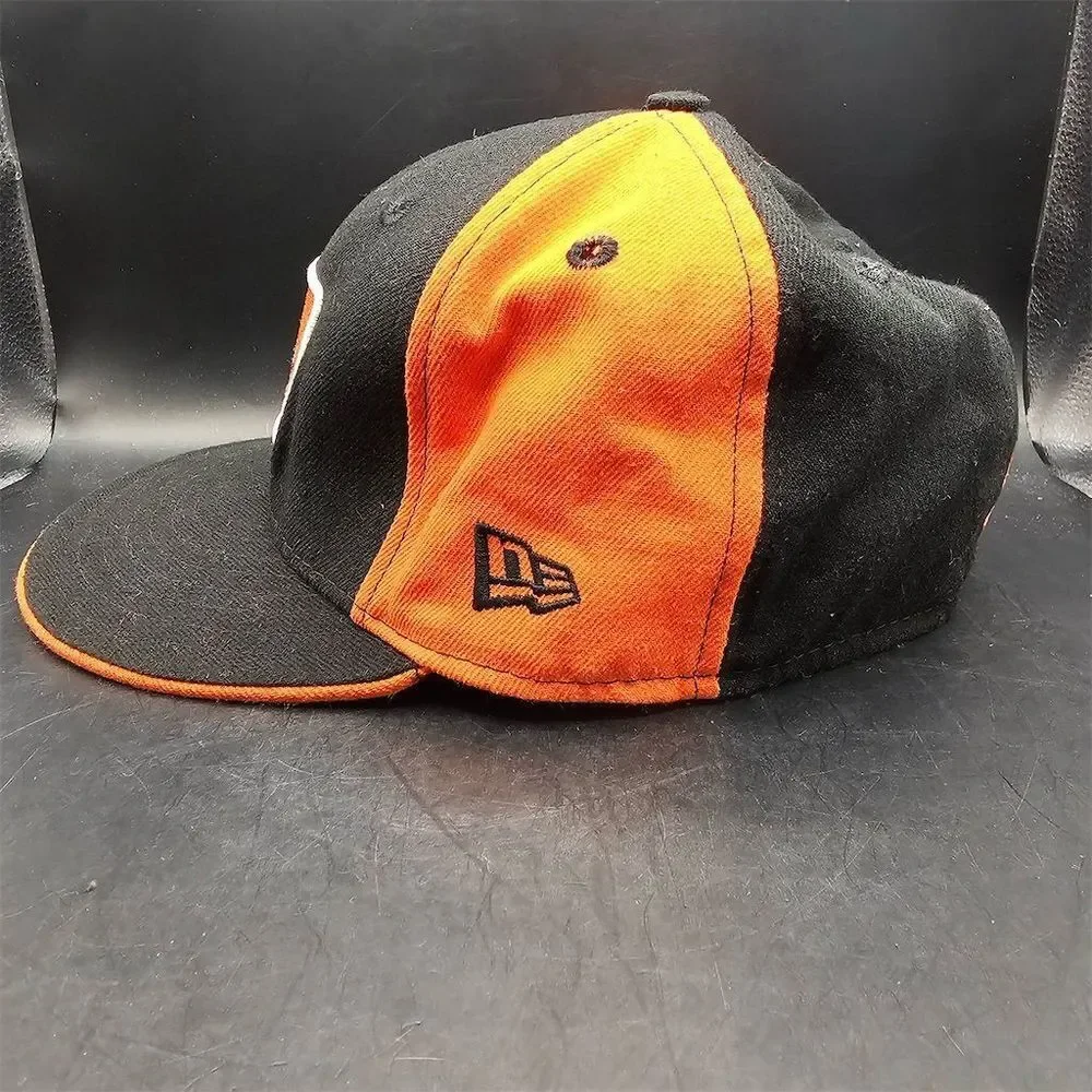 San Francisco Giants Hat Cap 7 1/8 Fitted 59FIFTY New‎ Era Black Adult MLB